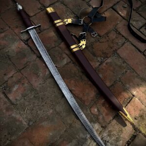 Byzantine Ladder Damascus Saber “27